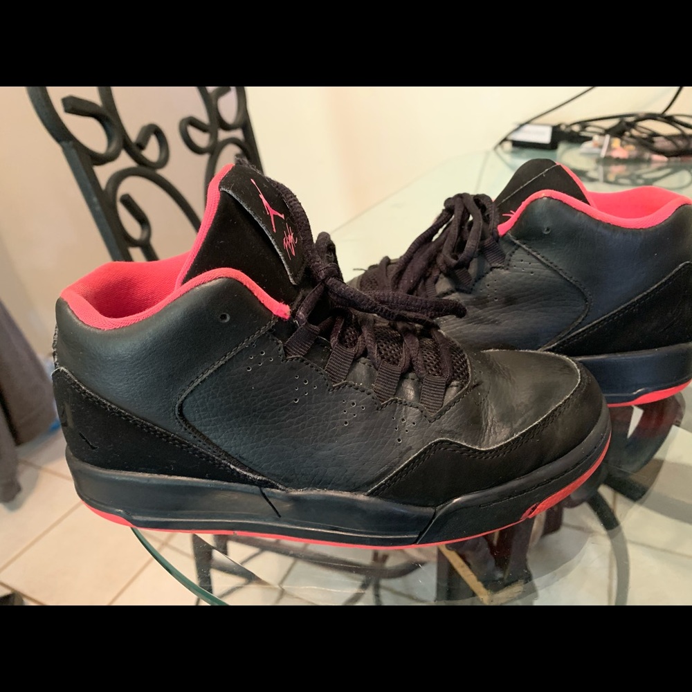 Black and Pink Air Jordan